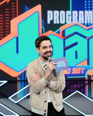 Apresentador João Silva, filho do Faustão