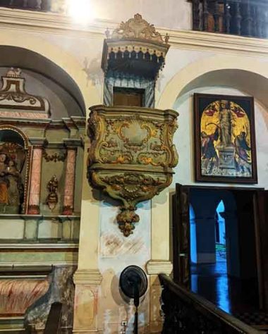 Achados arqueológicos no Mosteiro de São Bento, em Olinda