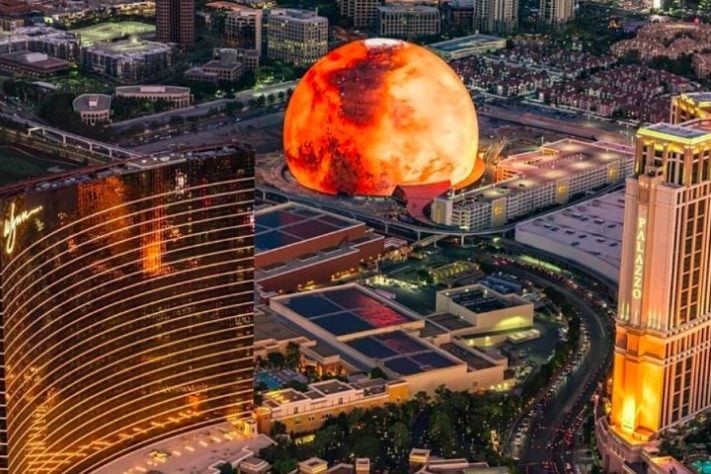 Sphere, Las Vegas - Reprodução/Instagram