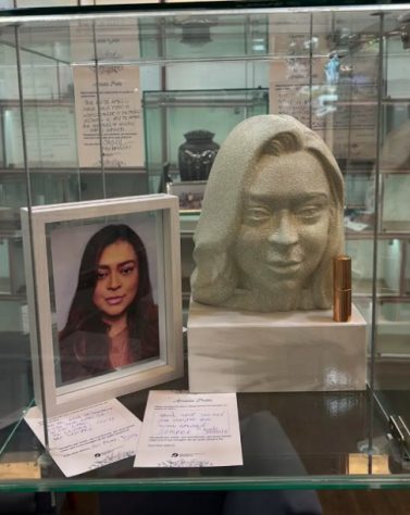 Busto e urna com cinzas de Preta Gil - Divulgação