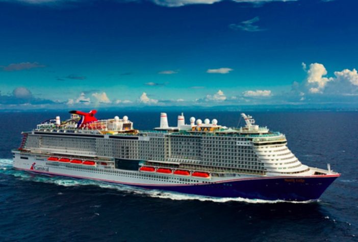 Navio cruzeiro Carnival Mardi Gras - Divulgação/Carnival Cruise Line
