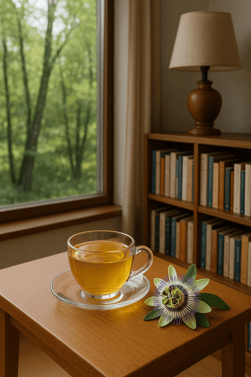 <p>O chá de passiflora é um dos mais tradicionais fitoterápicos no combate ao estresse. Ele ajuda a relaxar os músculos e a melhorar a qualidade do sono de forma leve e natural.</p>
