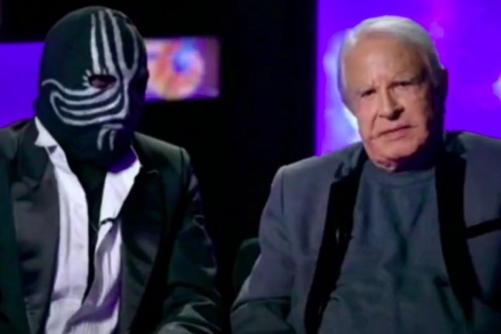 Cid Moreira e Mister M - Reprodução/TV Globo