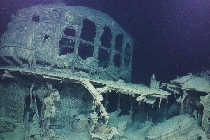 Entre as descobertas estão a proa do USS New Orleans e o contratorpedeiro japonês Teruzuki.