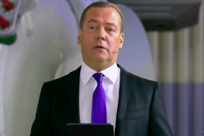 Dmitri Medvedev - Reprodução/TV Globo 