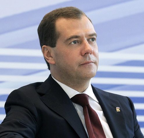 Dmitri Medvedev - Wikimedia Commons/Government.ru