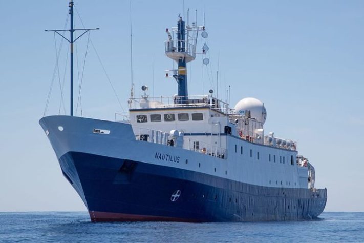Navio E/V Nautilus, da Ocean Exploration Trust (OET) 