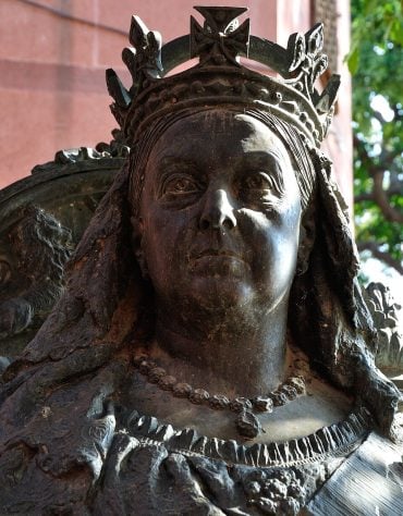 Rainha Vitória - Wikimedia Commons/	Biswarup Ganguly