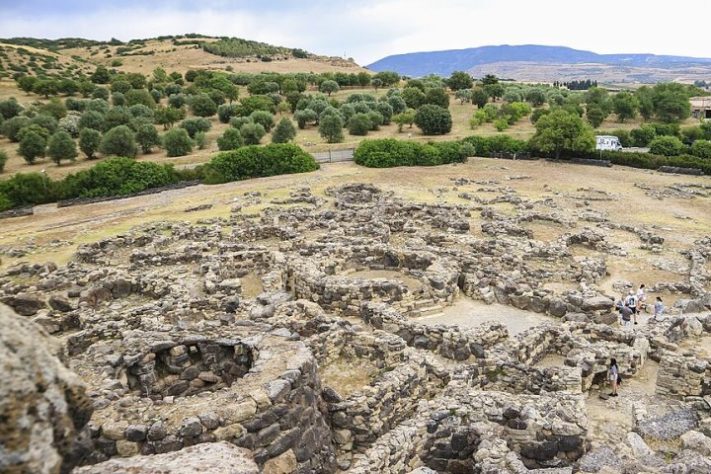 Su Nuraxi di Barumini - Sardenha, Itália -- Wikimedia Commons/Cristina Zappardo