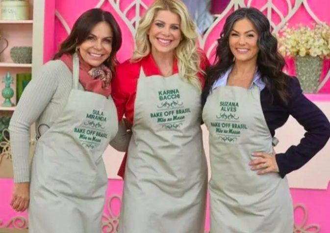 Karina Bacchi no Bake Off Brasil Celebridades - Divulgação/SBT