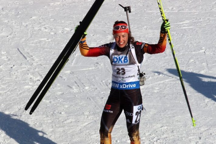 Laura Dahlmeier, alemã bicampeã olímpica de biatlo morreu em um acidente durante uma escalada na cordilheira Karakoram, no Paquistão - Wikimedia Commons/Pavel Hrdlička