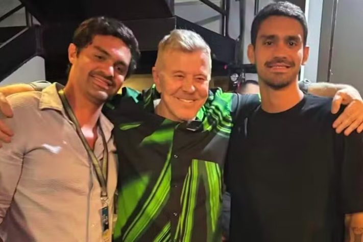 Miguel Falabella e seus filhos adotivos - Reprodução/Instagram