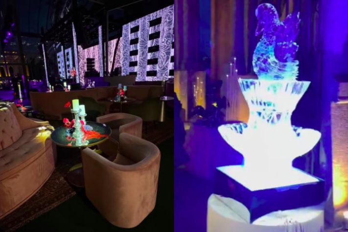 Decoração de festa de Bruna Marquezine vira piada na web - Montagem/Divulgação/Instagram