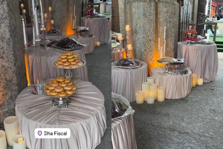 Decoração de festa de Bruna Marquezine vira piada na web - Montagem/Divulgação