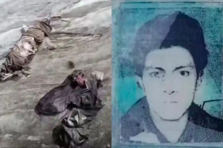 Corpo de homem desaparecido há 28 anos é encontrado intacto em geleira no Paquistão - Montagem/Reprodução X/BBC