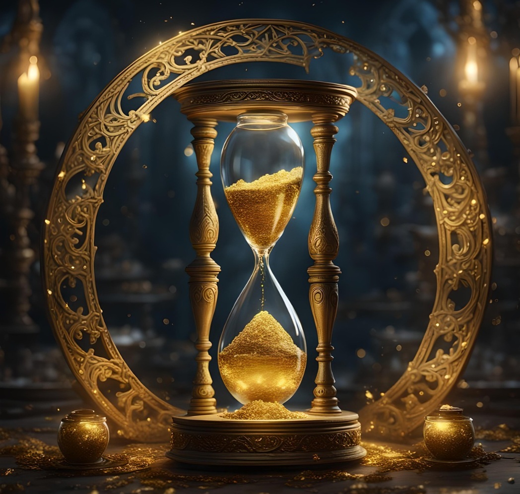 As primeiras ampulhetas eram feitas com vidro soprado, formado em dois bulbos unidos por um estreito gargalo. 