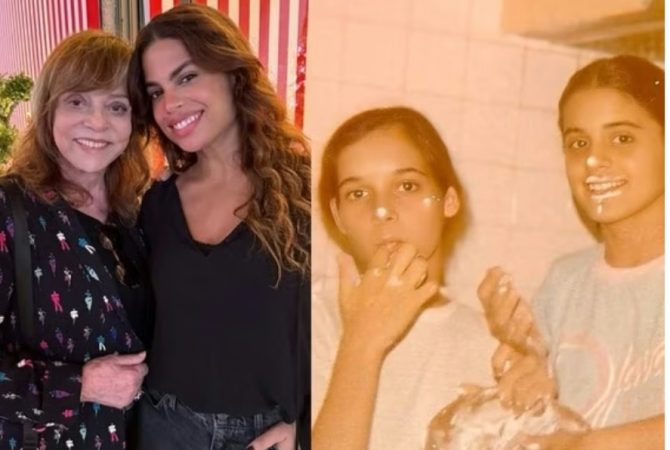 Glória Perez se emociona ao encontrar filha da melhor amiga de Daniella, assassinada em 1992