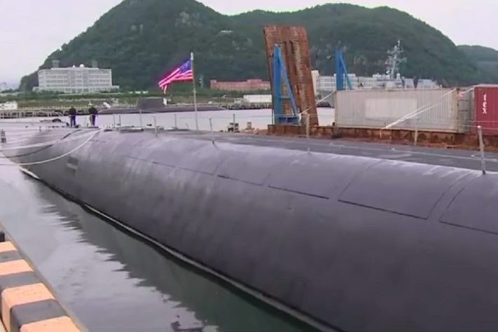 Submarino dos Estados Unidos - Reprodução/TV Globo