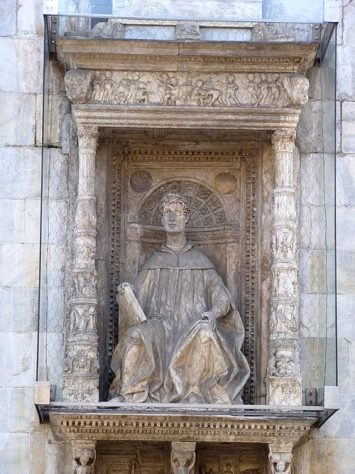 Caio Plínio Cecílio Segundo, na Catedral de Como