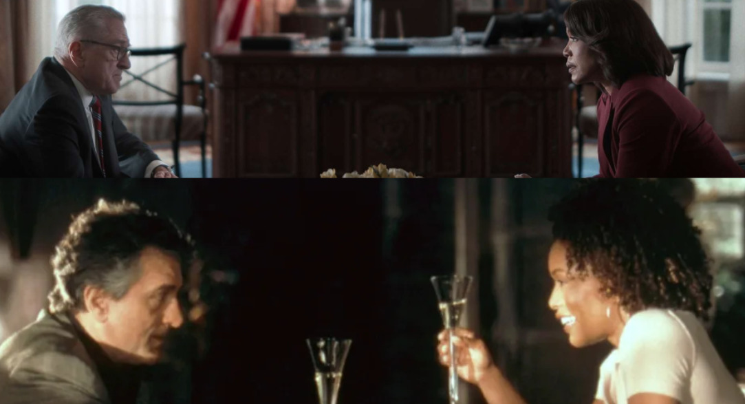 A dupla voltou a contracenar apÃ³s o encontro nas telonas em "A Cartada Final" (2001), filme dirigido por Frank Oz. Portanto, mais de duas dÃ©cadas depois.