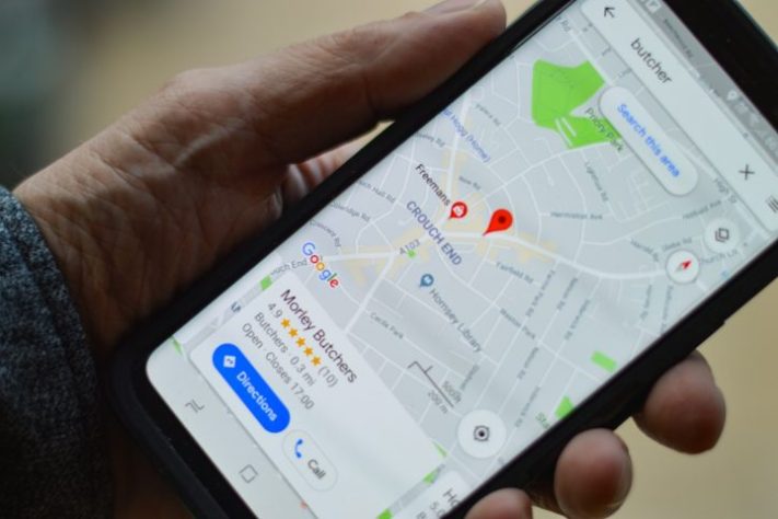 Aplicativo Google Maps - henry perks/Unsplash