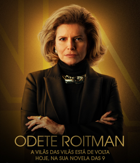 E em 2025, Debora dá vida à icônica vilã Odete Roitman no remake da novela 