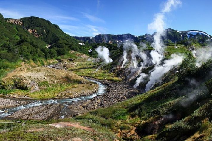 Vale dos Gêiseres, península de Kamchatka, Rússia