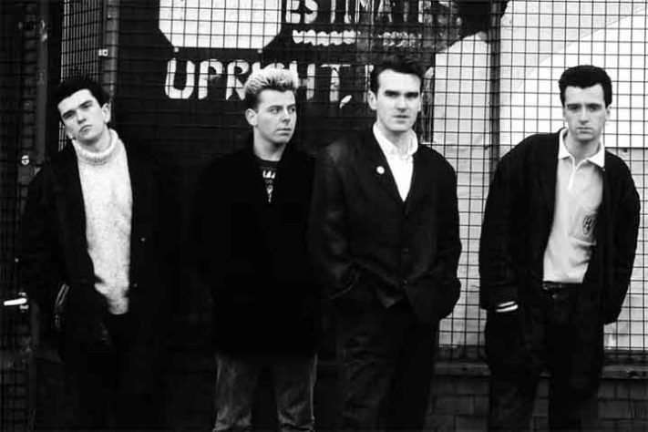 Morrissey e a banda The Smiths