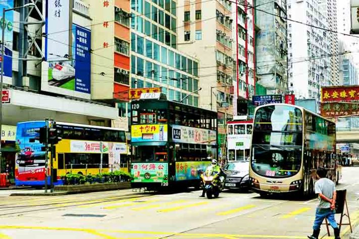 Hong Kong - As 9 cidades com o melhor transporte público do mundo - Bernard Spragg/Wikimédia Commons