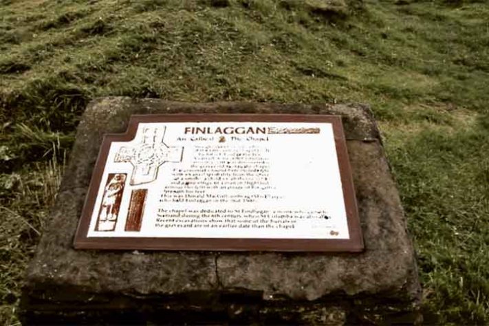 Castelo real esquecido na Escócia na Ilha Finlaggan- Reprodução do Youtube Canal Isle of Islay