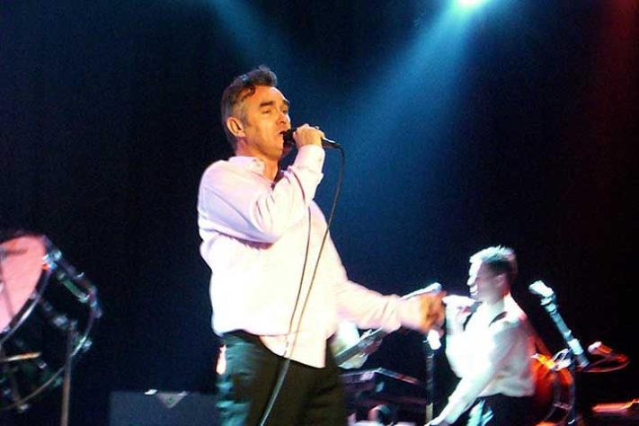 Morrissey e a banda The Smiths