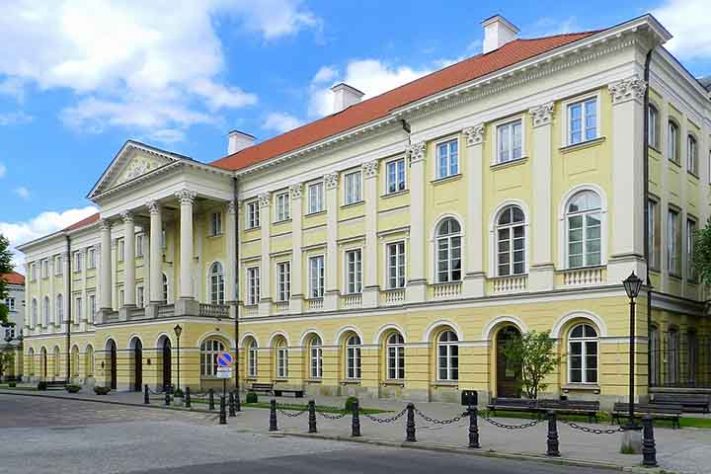 Universidade de Varsóvia - Tesoouros do Palácio Real Polonês no rio Vístula e Varsóvia - Bartosz MORĄG/Wikimédia Commons