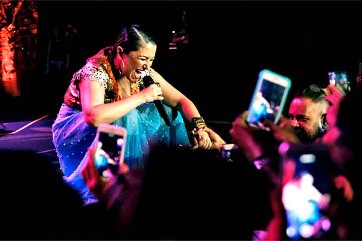 Quando tinha três anos, ela foi homenageada na música “Maria Rita”, composta pelo pai e incluída no disco “Samambaia”, obra de César Camargo Mariano ao lado do violonista Hélio Delmiro. 
