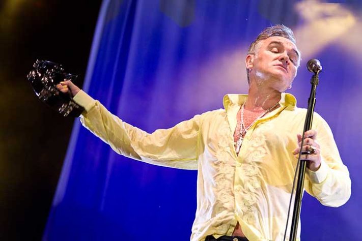 Morrissey e a banda The Smiths
