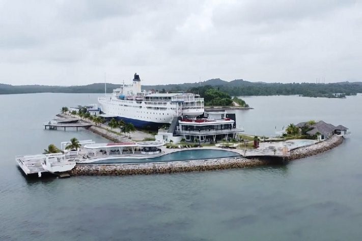 Navio construído na época do Titanic vira hotel de luxo na Indonésia - Reprodução/YouTube