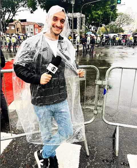 Com quase 442 mil seguidores no Instagram, Tiago mostra nas redes sociais seu lado bem-humorado e se autointitula 