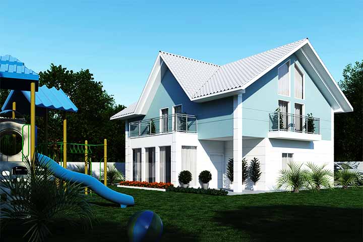 Esse modelo de construção com estrutura de madeira já é consolidado em países como os Estados Unidos.