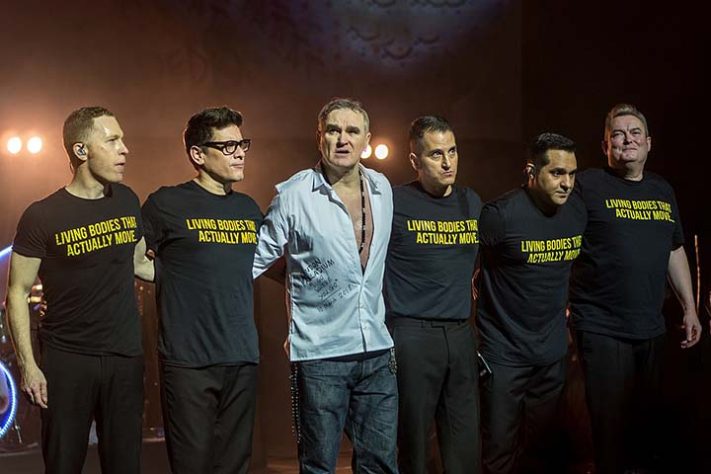 Morrissey e a banda The Smiths