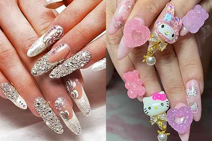 Além dos alongamentos, os procedimentos de nail art se tornaram febre, com desenhos artísticos, aplicações em 3D, pedrarias e esmaltação em gel, que garante cor intensa por semanas.
