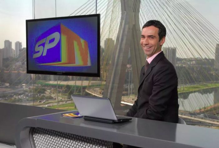 César Tralli - Zé Paulo Cardeal/Globo
