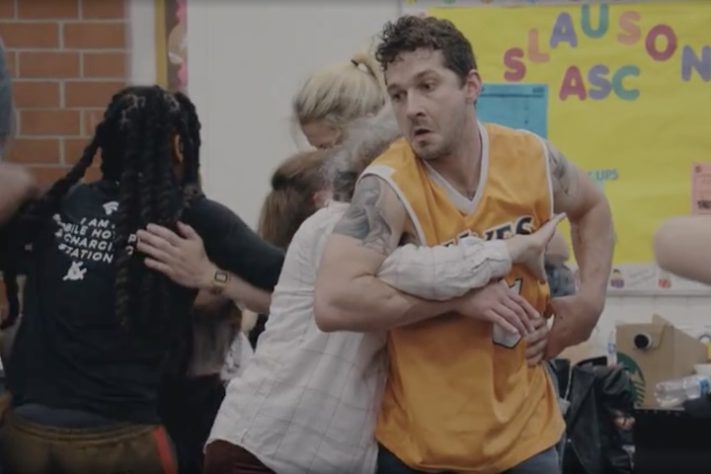 Condução polêmica de Shia LaBeouf em curso de atuação vira documentário – Divulgação 