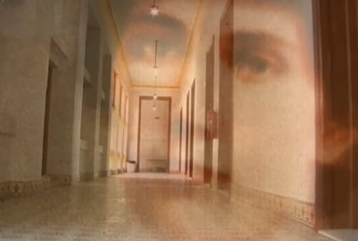 Fotografia de Maria Augusta de Oliveira Borges, que deu origem à lenda da Loira do Banheiro - Reprodução/TV Record