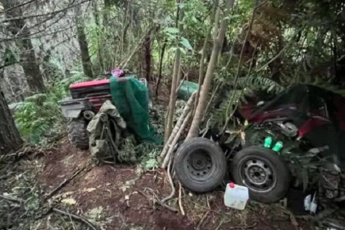 Pai que mantinha filhos sequestrados em floresta é morto pela polícia da Nova Zelândia - Divulgação/Polícia da Nova Zelândia