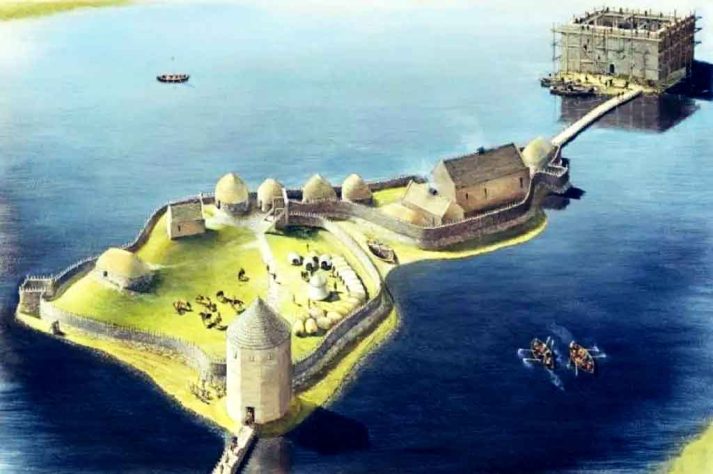 Castelo real esquecido na Escócia na Ilha Finlaggan - Divulgação