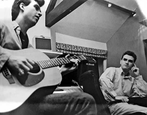 Morrissey e a banda The Smiths