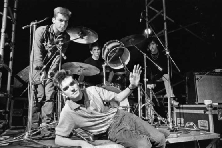 Morrissey e a banda The Smiths