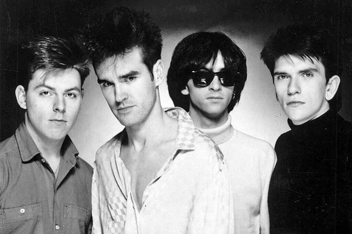 Morrissey e a banda The Smiths