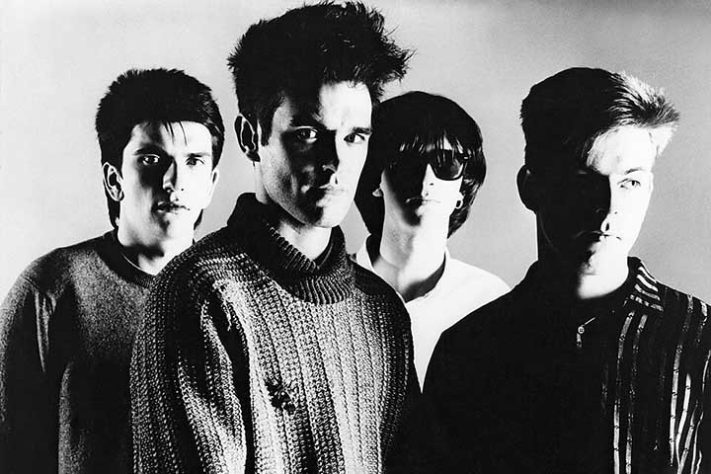 Morrissey e a banda The Smiths