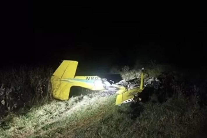 Queda de avião em fazenda do Mato Grosso do Sul causa a morte de 4 pessoas (2025) — Reprodução