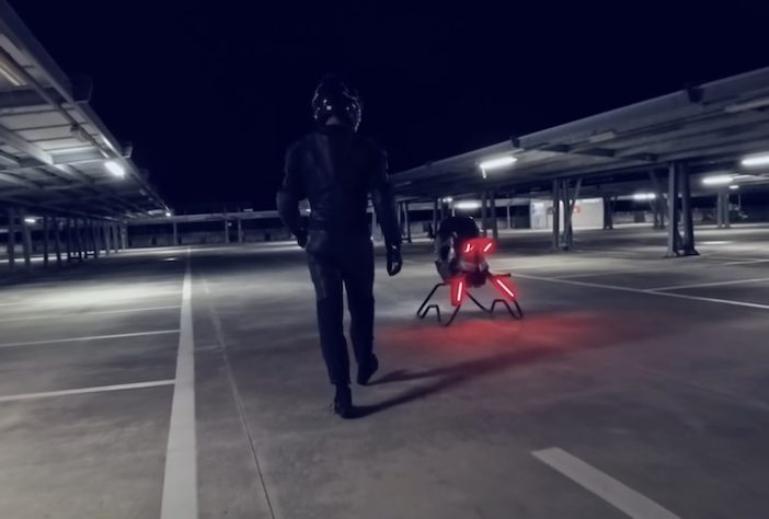 Empresário desenvolve moto voadora inspirada em Star Wars — Divulgação/Volonaut